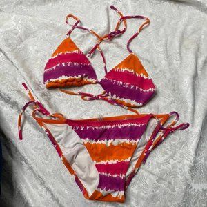 Victoria's Secret Tie Dye String 2 Piece Bikini